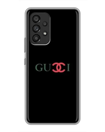Чехол для Samsung Galaxy A53 (5G) с картинкой «Gucci — красный градиент»
