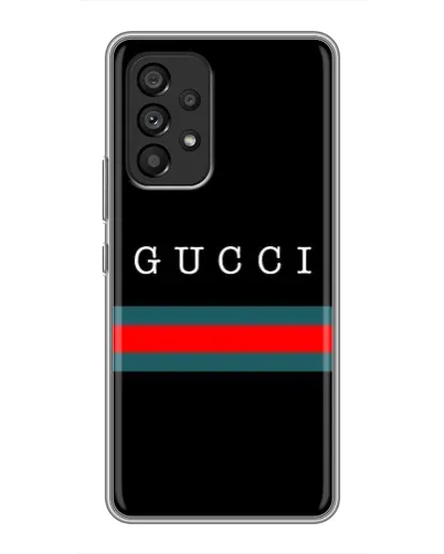 Чехол для Samsung Galaxy A53 (5G) с картинкой «Gucci — красный пояс»