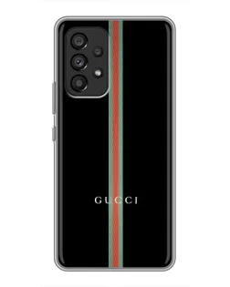 Чехол для Samsung Galaxy A53 (5G) с картинкой «Gucci — строгая линия» Чехол для Samsung Galaxy A53 (5G) с картинкой «Gucci — строгая линия»