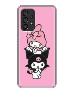 Чехол для Samsung Galaxy A53 (5G) с картинкой «My Melody и Kuromi»