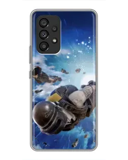 Чехол для Samsung Galaxy A53 (5G) с картинкой «Десант PUBG — прыжок» Чехол для Samsung Galaxy A53 (5G) с картинкой «Десант PUBG — прыжок»