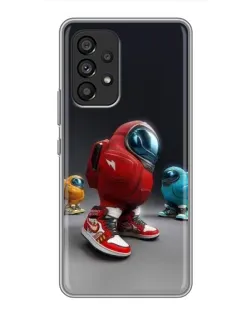 Чехол для Samsung Galaxy A53 (5G) с картинкой «Among Us — 3D стиль»