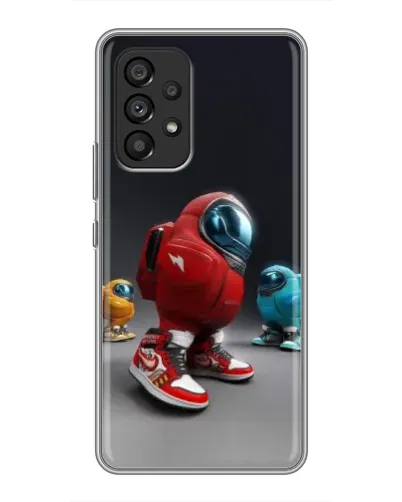 Чехол для Samsung Galaxy A53 (5G) с картинкой «Among Us — 3D стиль»