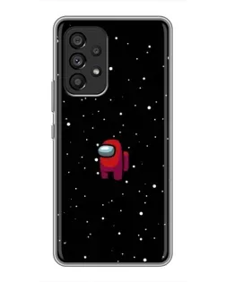 Чехол для Samsung Galaxy A53 (5G) с картинкой «Красный Among Us»