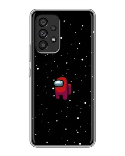 Чехол для Samsung Galaxy A53 (5G) с картинкой «Красный Among Us»