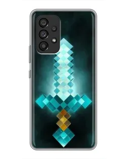 Чехол для Samsung Galaxy A53 (5G) с картинкой «Алмазный меч неон» Чехол для Samsung Galaxy A53 (5G) с картинкой «Алмазный меч неон»