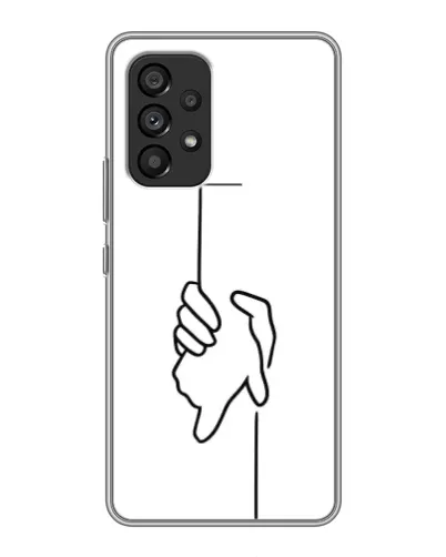 Чехол для Samsung Galaxy A53 (5G) с картинкой «Рука держит» Чехол для Samsung Galaxy A53 (5G) с картинкой «Рука держит»