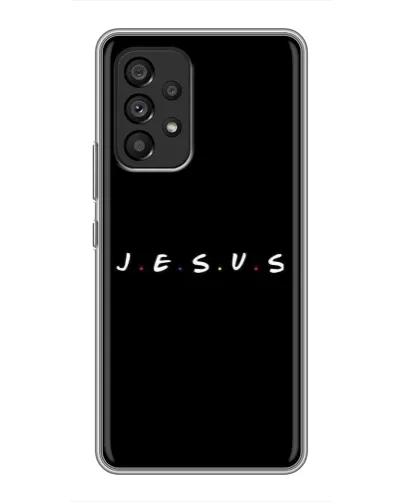 Чехол для Samsung Galaxy A53 (5G) с картинкой «Точки веры J.E.S.U.S.» Чехол для Samsung Galaxy A53 (5G) с картинкой «Точки веры J.E.S.U.S.»