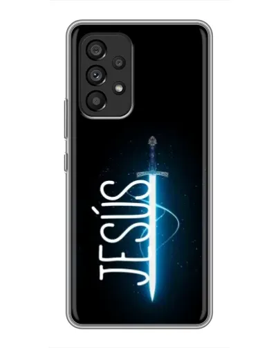 Чехол для Samsung Galaxy A53 (5G) с картинкой «Меч Духа Jesus» Чехол для Samsung Galaxy A53 (5G) с картинкой «Меч Духа Jesus»