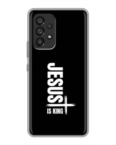 Чехол для Samsung Galaxy A53 (5G) с картинкой «Вертикаль веры Jesus» Чехол для Samsung Galaxy A53 (5G) с картинкой «Вертикаль веры Jesus»