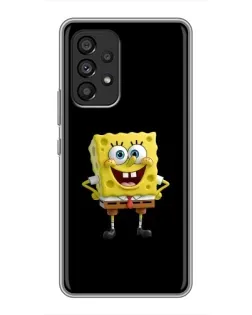 Чехол для Samsung Galaxy A53 (5G) с картинкой «Классический Губка Боб»