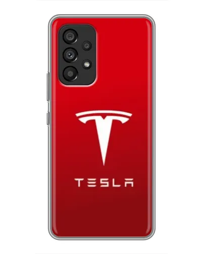 Чехол для Samsung Galaxy A53 (5G) с картинкой «Tesla Red Classic»