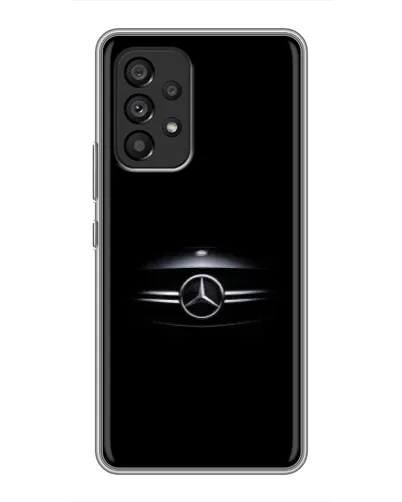 Чехол для Samsung Galaxy A53 (5G) с картинкой «Mercedes — абстрактные линии»
