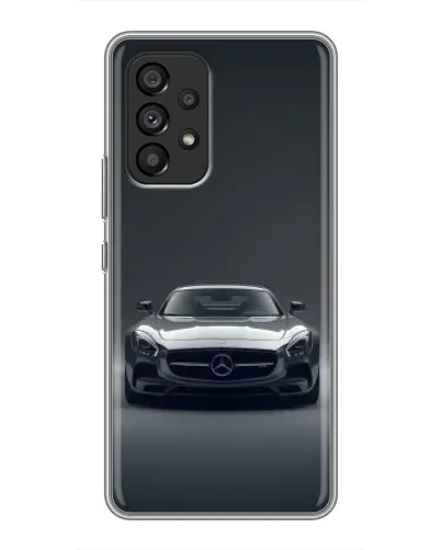 Чехол для Samsung Galaxy A53 (5G) с картинкой «Mercedes на черном»