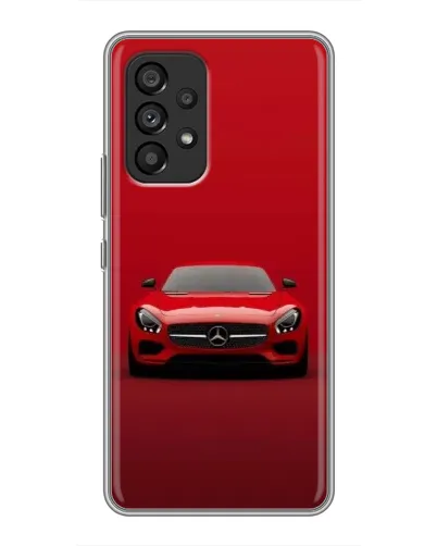 Чехол для Samsung Galaxy A53 (5G) с картинкой «Красный Mercedes AMG»