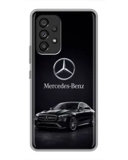 Чехол для Samsung Galaxy A53 (5G) с картинкой «Mercedes — решетка радиатора»