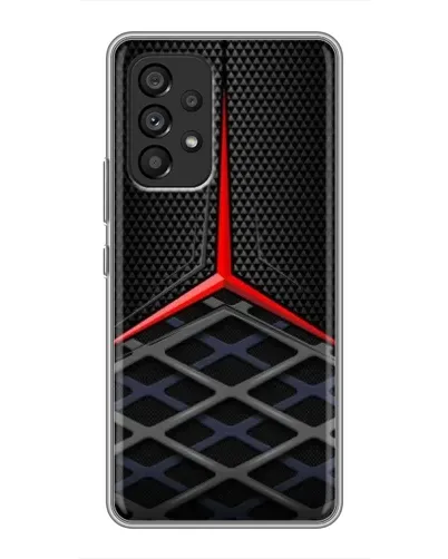 Чехол для Samsung Galaxy A53 (5G) с картинкой «Mercedes Carbon Grid»