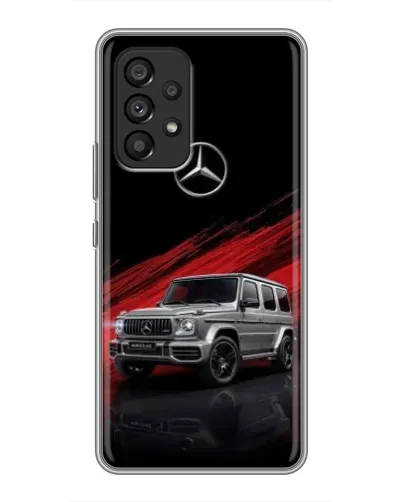 Чехол для Samsung Galaxy A53 (5G) с картинкой «Mercedes G-Class красный»
