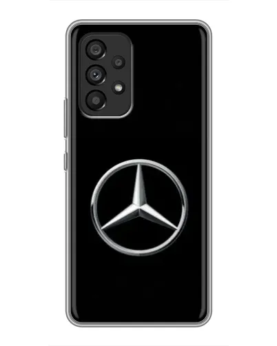 Чехол для Samsung Galaxy A53 (5G) с картинкой «Mercedes классический лого»