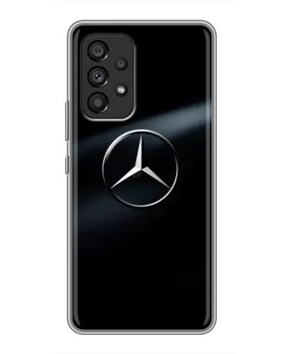 Чехол для Samsung Galaxy A53 (5G) с картинкой «Mercedes на металле» Чехол для Samsung Galaxy A53 (5G) с картинкой «Mercedes на металле»