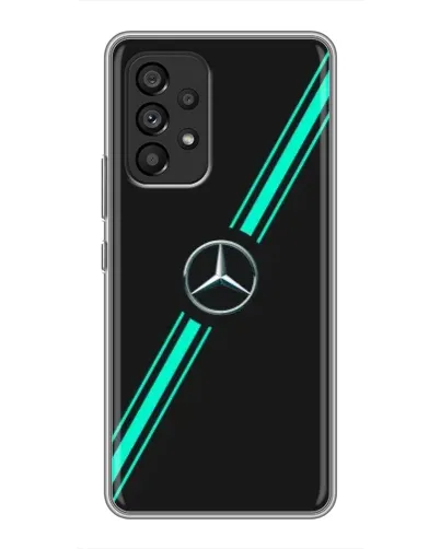 Чехол для Samsung Galaxy A53 (5G) с картинкой «Спортивные линии Mercedes» Чехол для Samsung Galaxy A53 (5G) с картинкой «Спортивные линии Mercedes»