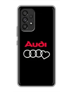 Чохол для Samsung Galaxy A53 (5G) з картинкою «Логотип Audi Heart» Чохол для Samsung Galaxy A53 (5G) з картинкою «Логотип Audi Heart»