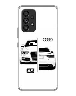 Чохол для Samsung Galaxy A53 (5G) з картинкою «Audi — контрастний дизайн» Чохол для Samsung Galaxy A53 (5G) з картинкою «Audi — контрастний дизайн»