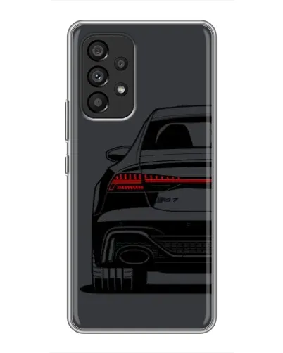 Чехол для Samsung Galaxy A53 (5G) с картинкой «Задняя часть Audi — арт»