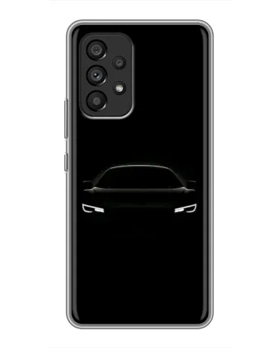 Чехол для Samsung Galaxy A53 (5G) с картинкой «Взгляд Audi в темноте»