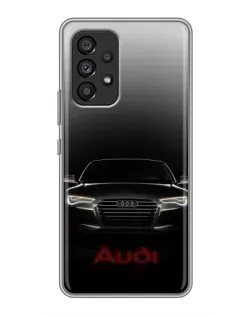 Чохол для Samsung Galaxy A53 (5G) з картинкою «Audi — градієнтний контур» Чохол для Samsung Galaxy A53 (5G) з картинкою «Audi — градієнтний контур»