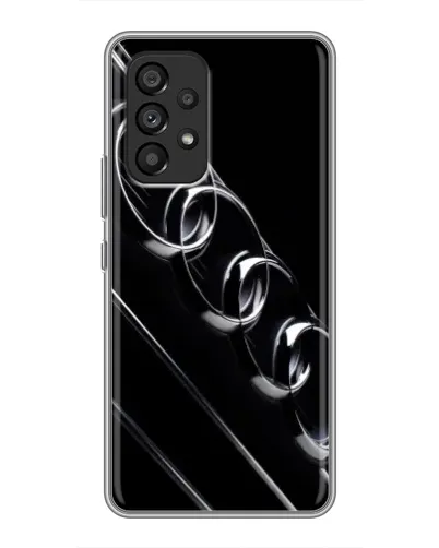 Чехол для Samsung Galaxy A53 (5G) с картинкой «Audi — абстрактные кольца»