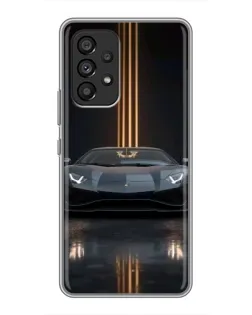 Чехол для Samsung Galaxy A53 (5G) с картинкой «Lamborghini золотые линии» Чехол для Samsung Galaxy A53 (5G) с картинкой «Lamborghini золотые линии»