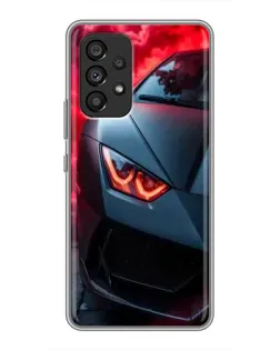 Чехол для Samsung Galaxy A53 (5G) с картинкой «Lamborghini красное сияние» Чехол для Samsung Galaxy A53 (5G) с картинкой «Lamborghini красное сияние»