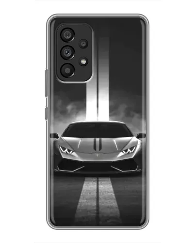 Чехол для Samsung Galaxy A53 (5G) с картинкой «Lamborghini симметрия дорог» Чехол для Samsung Galaxy A53 (5G) с картинкой «Lamborghini симметрия дорог»