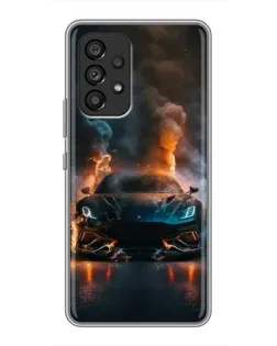 Чехол для Samsung Galaxy A53 (5G) с картинкой «Lamborghini дымная эстетика» Чехол для Samsung Galaxy A53 (5G) с картинкой «Lamborghini дымная эстетика»