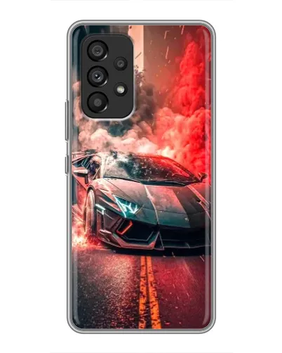 Чехол для Samsung Galaxy A53 (5G) с картинкой «Lamborghini красный дым» Чехол для Samsung Galaxy A53 (5G) с картинкой «Lamborghini красный дым»