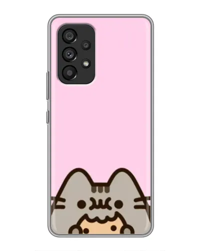 Чехол для Samsung Galaxy A53 (5G) с картинкой «Pusheen и печенье» Чехол для Samsung Galaxy A53 (5G) с картинкой «Pusheen и печенье»