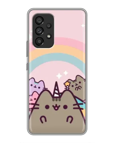 Чехол для Samsung Galaxy A53 (5G) с картинкой «Единорог Pusheen» Чехол для Samsung Galaxy A53 (5G) с картинкой «Единорог Pusheen»