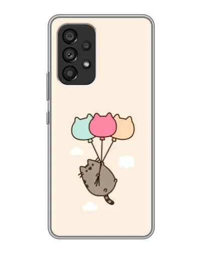 Чехол для Samsung Galaxy A53 (5G) с картинкой «Пушин на шариках» Чехол для Samsung Galaxy A53 (5G) с картинкой «Пушин на шариках»