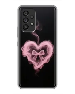 Чехол для Samsung Galaxy A53 (5G) с картинкой «Дымчатое сердце»