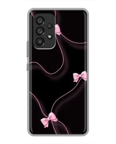 Чехол для Samsung Galaxy A53 (5G) с картинкой «Розовые ленты» Чехол для Samsung Galaxy A53 (5G) с картинкой «Розовые ленты»
