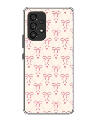 Чехол для Samsung Galaxy A53 (5G) с картинкой «Розовые бантики Coquette» Чехол для Samsung Galaxy A53 (5G) с картинкой «Розовые бантики Coquette»