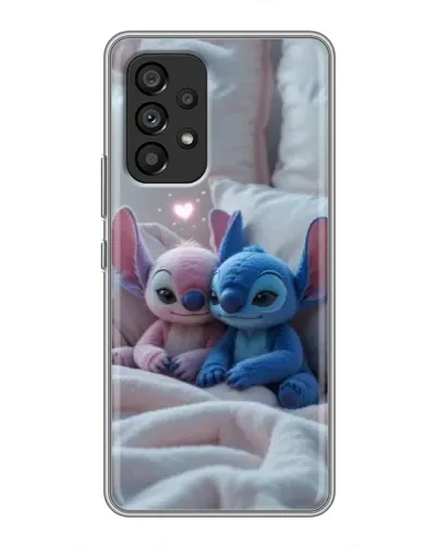 Чехол для Samsung Galaxy A53 (5G) с картинкой «Плюшевые Стич Ангел» Чехол для Samsung Galaxy A53 (5G) с картинкой «Плюшевые Стич Ангел»