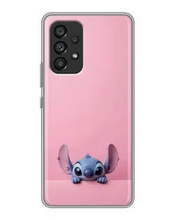 Чехол для Samsung Galaxy A53 (5G) с картинкой «Stitch выглядывает»