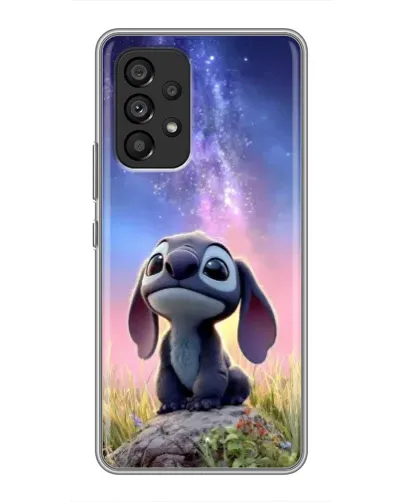 Чехол для Samsung Galaxy A53 (5G) с картинкой «Стич на рассвете» Чехол для Samsung Galaxy A53 (5G) с картинкой «Стич на рассвете»