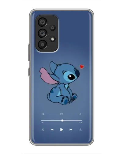 Чехол для Samsung Galaxy A53 (5G) с картинкой «Музыкальный Stitch» Чехол для Samsung Galaxy A53 (5G) с картинкой «Музыкальный Stitch»