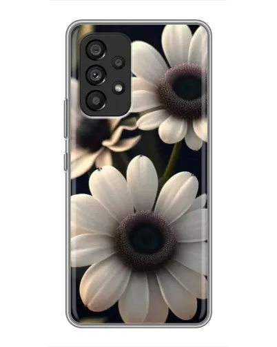 Чехол для Samsung Galaxy A53 (5G) с картинкой «Белые маргаритки макро» Чехол для Samsung Galaxy A53 (5G) с картинкой «Белые маргаритки макро»