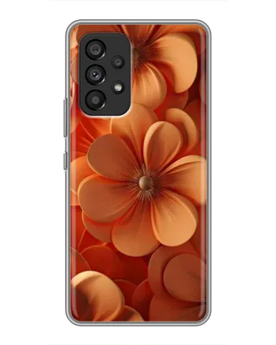 Чехол для Samsung Galaxy A53 (5G) с картинкой «Оранжевый макро цветок» Чехол для Samsung Galaxy A53 (5G) с картинкой «Оранжевый макро цветок»