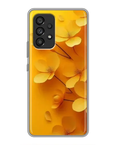 Чехол для Samsung Galaxy A53 (5G) с картинкой «Золотые лепестки» Чехол для Samsung Galaxy A53 (5G) с картинкой «Золотые лепестки»