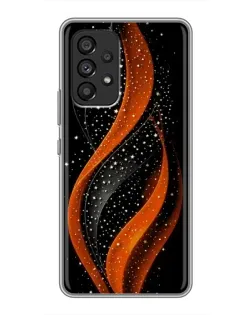 Чехол для Samsung Galaxy A53 (5G) с картинкой «Огненная звездная волна»